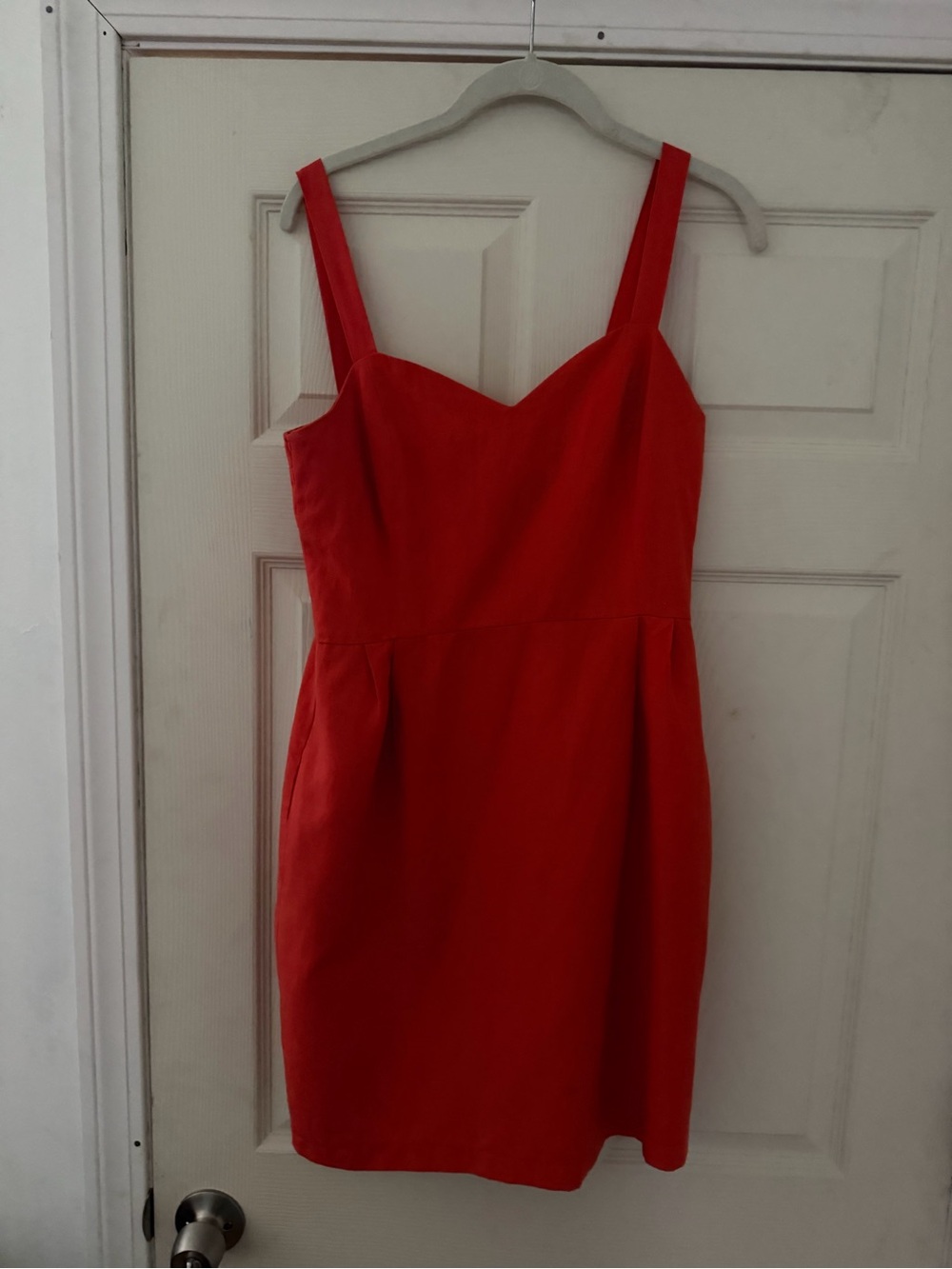 Classic Red Sweetheart Mini Dress